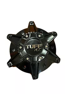 Tuff A.T. Flat Black Custom Wheel Center Cap Caps # C-623801-1 / C-623801 - Picture 1 of 4