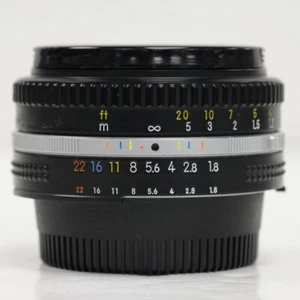 Nikon 50mm F1.8 AIS Pancake Prime Lens SN 767 - Later Version - Picture 1 of 4