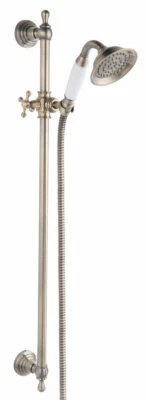 Retro Duschstange Duschkopf Duscharmatur Nostalgie Duschsäule - Bild 1 von 2