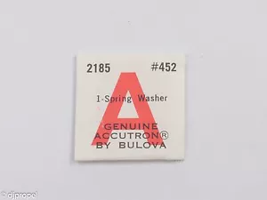 Vintage ORIGINAL Bulova Accutron 2185 Part #452 Spring Washer - Picture 1 of 2