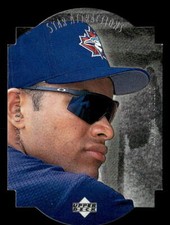 Jose Cruz Jr. 1997 Collector's Choice Star Attractions Die Cut Card #SA19