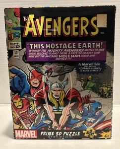 🆕 MARVEL The Avengers Prime 3D Puzzle,“THIS HOSTAGE EARTH” 300Pc PLEASE READ! - Picture 1 of 15