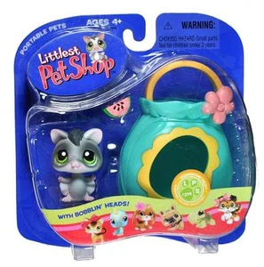 Littlest Pet Shop 2006 Hasbro Bat SUGAR GLIDER w/Purse #214 Rare Retired NIB - Picture 1 of 4