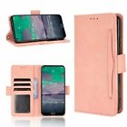 For Nokia 2.4 3.4 5.3 C3 Google Pixel OnePlus 8 Leather Magnetic Flip cover case