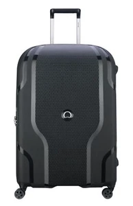 DELSEY PARIS Clavel Expandable 4 Double Rolls Trolley 76 Trolley Black schwarz - Bild 1 von 5