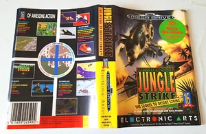 **Jaquette Officielle** - Jungle Strike The Sequel To Desert - SEGA Mega Drive - Imagen 1 de 4