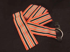 Georgia Bulldogs UGA Women's Girls Black, Red & White Adjustable Belt~Sz Med~NEW - Picture 1 of 3