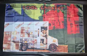 COAL CHAMBER Fabric Flag Banner 150cm x 90cm heavy metal - Foto 1 di 1