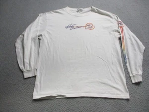 Vintage Nascar Chase Hemd Herren Extra Large Weiß Rusty Wallace Langarm Y2K - Bild 1 von 12