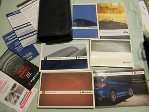 2008 Subaru Impreza Propietarios Manual Juego Con / Estuche Nuevo - Imagen 1 de 1