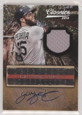 2014 Classics Legendary Lumberjacks Signatures Jerseys /10 Dustin Pedroia Auto
