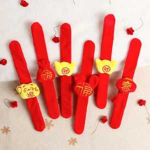 New Year Patted Bracelet Chinese Style Decorative Fortune Lucky Pocket New - Picture 1 of 12