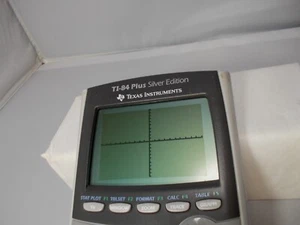 Texas Instruments TI-84 Plus Graphing Calculator Silver Edition Tested Free S&H - Picture 1 of 21