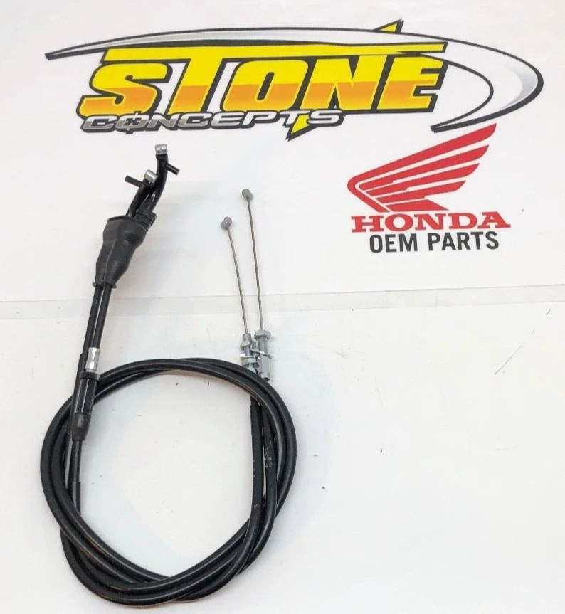 NEW OEM HONDA THROTTLE CABLES 2017-2020 CRF450R CRF450RX 18-21 CRF250R CRF250RX - Image 1 of 1