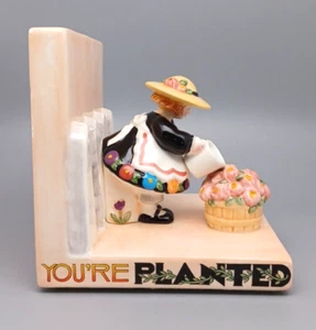 Sujetalibros Mary Engelbreit Single "Bloom Where You're Planted" De colección 1994 - Imagen 1 de 9
