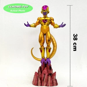 Anime Dragon Ball Z Super Saiyan Big Golden Frieza Figure Action Statue Toy Gift - Picture 1 of 8