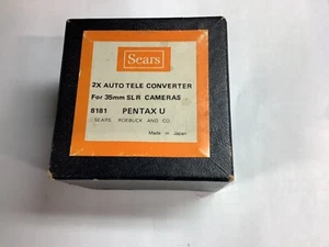 Sears 2x Teleconverter Lens for M42 Screw Mount SLR Film Camera - Picture 1 of 3