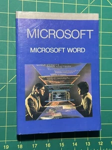 Microsoft Word, Word Processing Program for IBM Personal Computers (manual) - Picture 1 of 4
