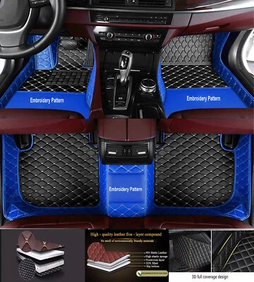 Alfombrillas de coche para todo tipo de clima impermeables personalizadas de lujo para BMW M8 Series M850i Foto 1 de 4