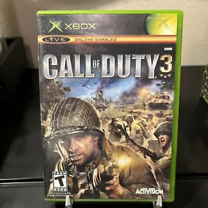 Call of Duty 3 (Microsoft Xbox, 2006) komplett originalverpackt - Bild 1 von 8