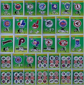 1990 Fleer Baseball Team Stickers Baseball Cards Complete Your Set You U Pick