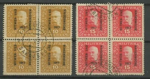 Bosnia 1917 ☀ Used blocks - Picture 1 of 1