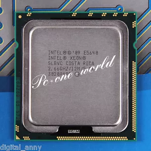 100% OK SLBVC Intel Xeon E5640 2.66 GHz Quad-Core Processor CPU - Picture 1 of 1