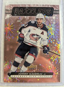 2023-24 Upper Deck Series 1 Dazzlers Pink #DZ-46 Johnny Gaudreau