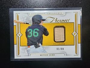MITCH JEBB 2024 Panini National Treasures Baseball #91/99 PROSPECT PATCH - Picture 1 of 2