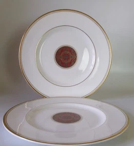 TWO ROYAL DOULTON MARTINIQUE SALAD PLATES 200mm - IMMACULATE - Picture 1 of 2