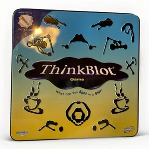 Juego de mesa Thinkblot 2004 de Sababa Toys - Divertido juego de fiesta familiar lata de metal - Imagen 1 de 3