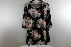 LARACE Plus Size Tops for Women 3/4 Sleeve Shirts Tunic Tops Loose Fit - Picture 1 of 1