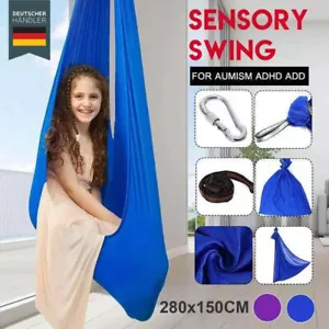 90kg Kinder Therapie Schaukel Hängematte Therapieschaukel 360° Drehend DE - Bild 1 von 25