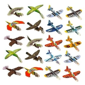 60 Pcs Foam Airplanes Party Favors for Kids - Glider Planes, Paper Airplanes - Picture 1 of 8