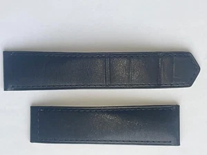 Tag Heuer 22-18 schwarzes Leder Uhrenarmband, Ref IMKFC6542 (A954) - Bild 1 von 3