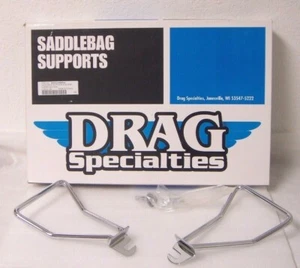 HARLEY DAVIDSON BIG TWIN CHROME SADDLEBAG SUPPORTS - Picture 1 of 5