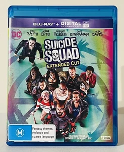 Suicide Squad Extended Cut Edition Blu-Ray DVD Region B 2 Discs - Picture 1 of 3