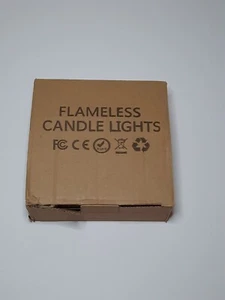 12er Pack batteriebetriebene Teelichter: flammenlose Votivkerzen - Bild 1 von 3