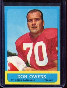 1963   Topps   Football   # 156   Don Owens   (NM+)   Near Mint Plus - Picture 1 of 2