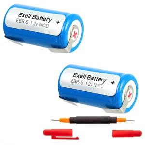 2x Razor Battery For HP1327D HP1328 P130SCR GMT180 - Picture 1 of 3