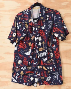 New Orleans Pelicans AOP Hawaiian Short Sleeve Button Down Shirt Size Medium - Picture 1 of 12