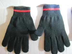 Vintage Gashandschuhe mit Etui Tragetaschen schwarz  - Bild 1 von 5