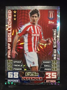 Match Attax 14/15 Stoke Philipp Wollscheid