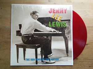 Jerry Lee Lewis The Sun Singles Collection Excellent RED Vinyl LP Record Album - Picture 1 of 4