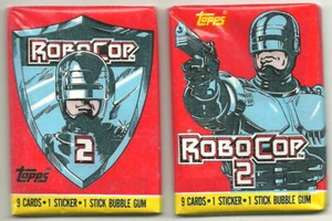 Robocop 2 Trading Cards (Topps, 1990) 1 Wax Pack - Picture 1 of 3