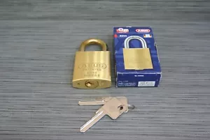 Abus 83/45 Solid Brass Rekeyable Padlock MB 100 - Picture 1 of 9