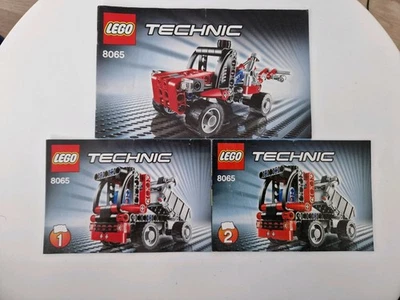 Lego Bauanleitung 8065 Technic Mini Container Truck Instruction Only - Bild 1 von 2