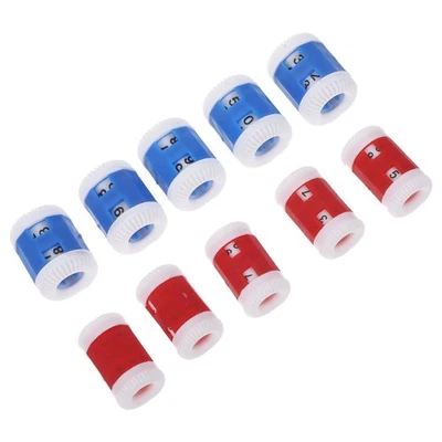  10 Pcs Weben Handgefertigter Wanderer Reihenzähler Stricken Zum Häkelmarker - Bild 1 von 4