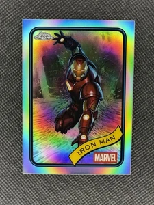 2025 Topps Chrome Marvel Iron Man #1 Refractor! - Bild 1 von 2