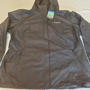 Columbia Ladies’ Summit Lake Jacket Shell Omni-Tech, Size: XXLBlack NWT - Picture 1 of 9